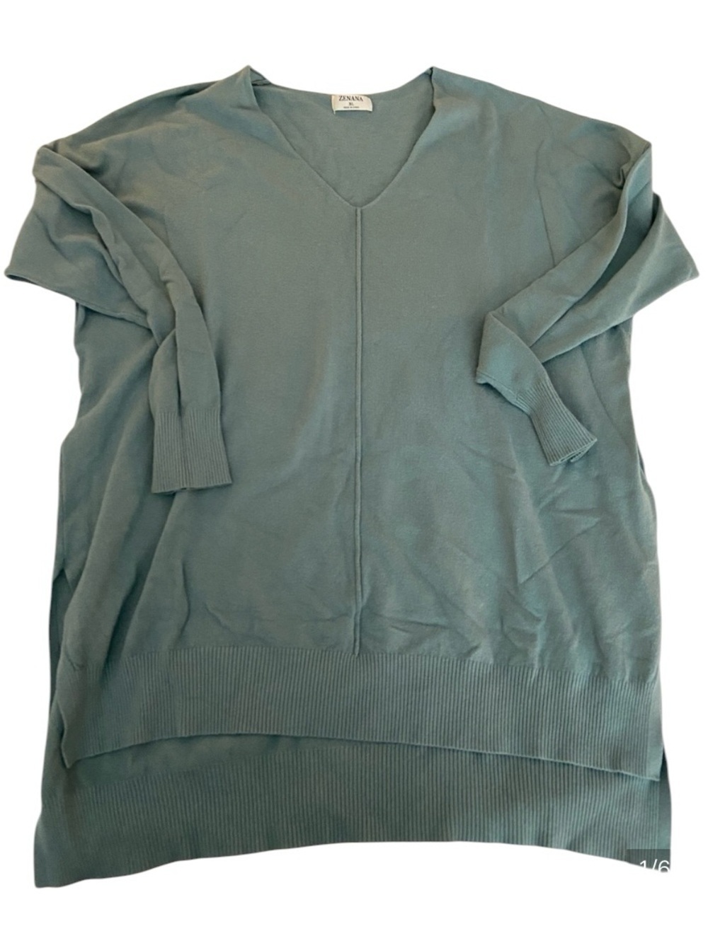 ZENANA OVERSIZED SWEATER SIZE XL